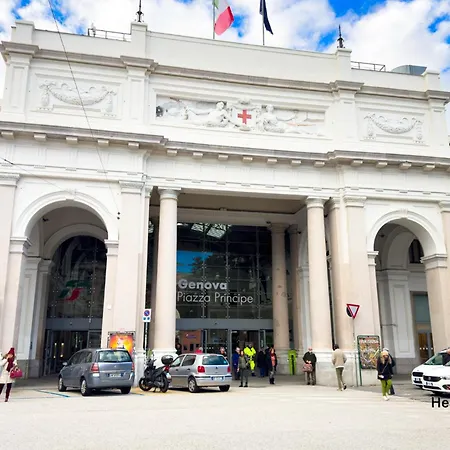 شقة Centre Porto Antico 7min • Trains 4min *