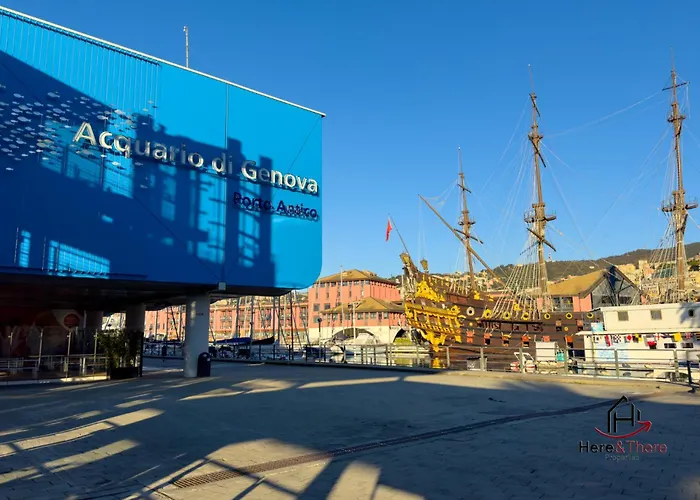 Centre Porto Antico 7min • Trains 4min ジェノヴァ